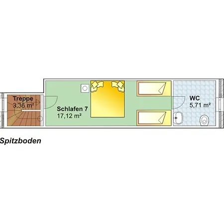 בית נופש Jenny Mit Pool *